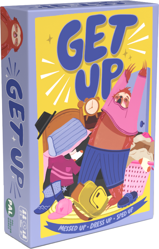 The Get Up game box